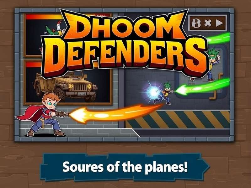 Dhoom Defenders Game Screenshot